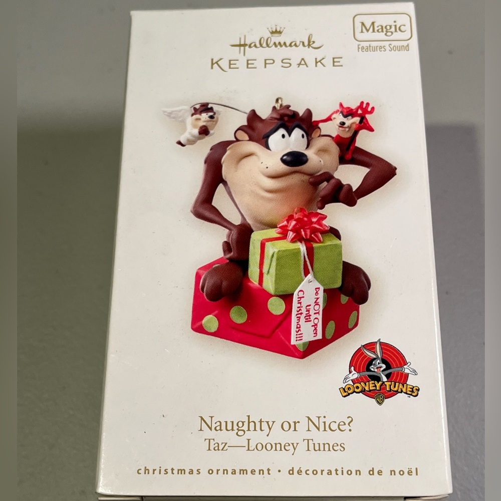 2008 Hallmark Taz - Looney Toons ornament